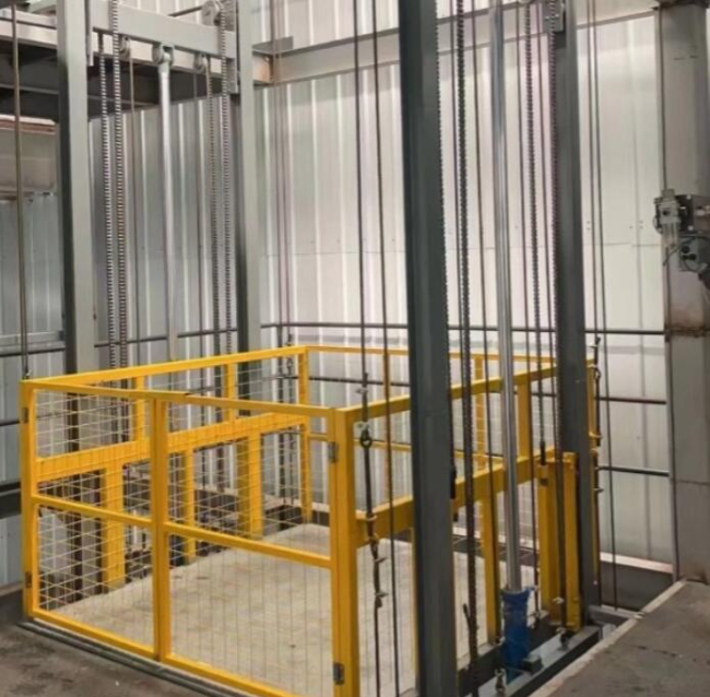 江口导轨式升降机一般加工周期