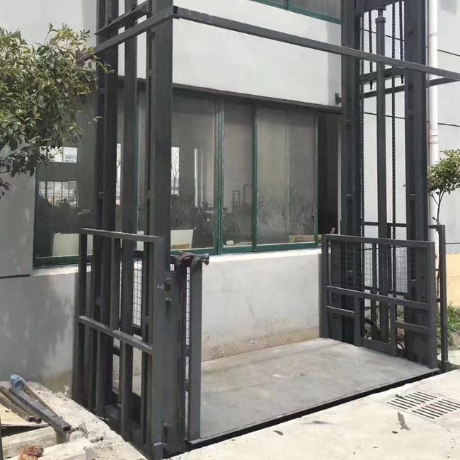 江口5吨室外升降货梯